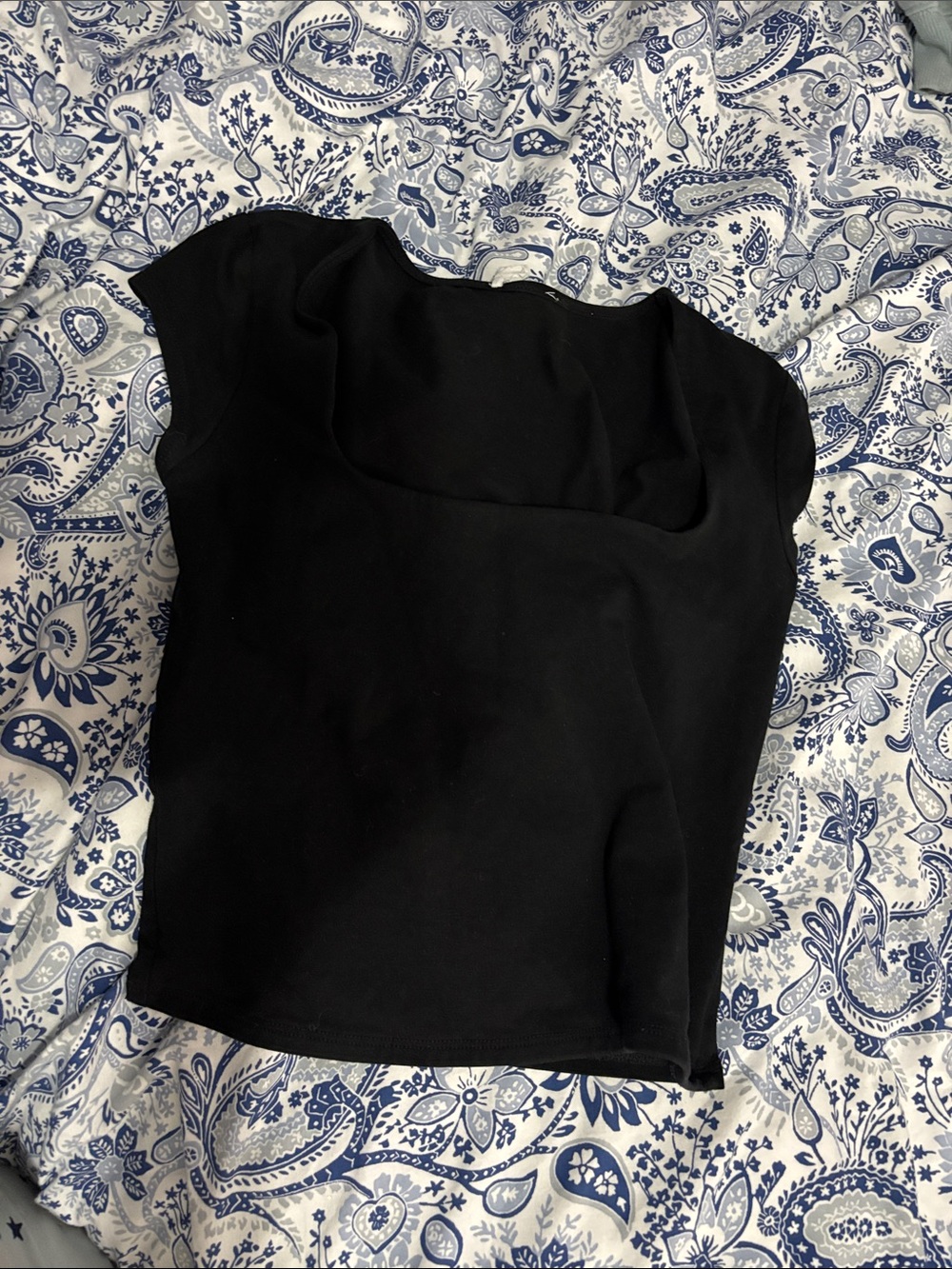 Garage square neck top